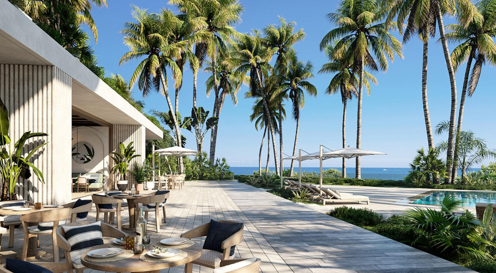 Comedor al aire libre